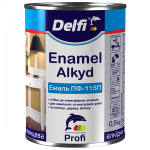 Емаль алкідна ПФ-115П Delfi сірий 2,8 кг